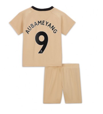 Chelsea Aubameyang #9 Tredjedraktsett Barn 2022-23 Kortermet (+ Korte bukser)